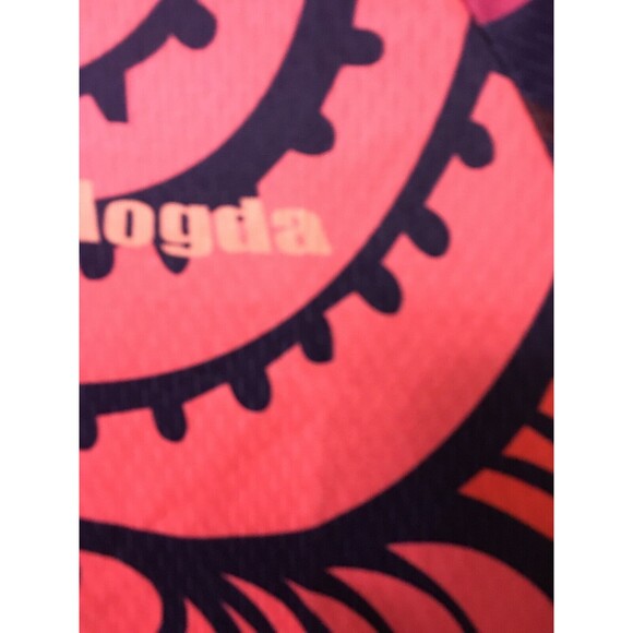 Men’s Adult AOGDA Full Zip CYCLING Short Sleeve Shirt Jersey Size L-XL Chest 42" - Picture 4 of 8